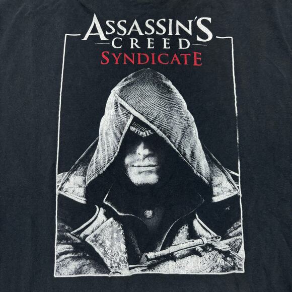 Assassin's Creed Syndicate Video Game Short Sleeve T Shirt Men's 2XL - Picture 3 of 11